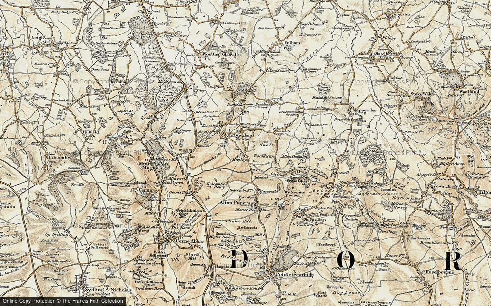 Old Map of Henley, 1899 in 1899
