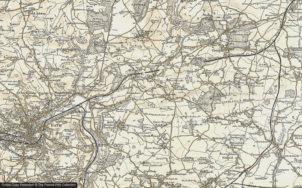 Old Map of Henley, 1899 in 1899