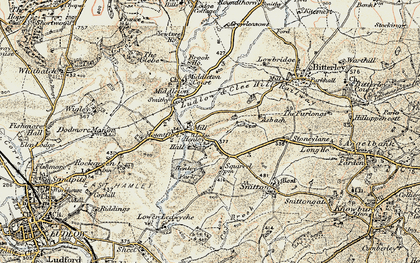 Old map of Henley in 1901-1902