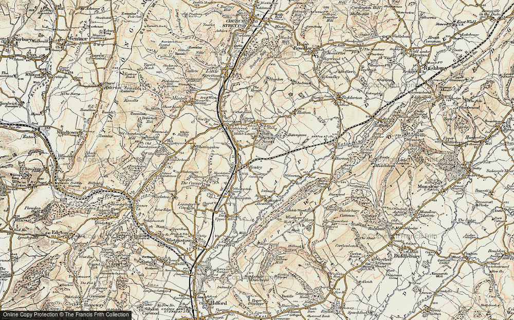 Old Map of Historic Map covering Henley Common in 1902-1903