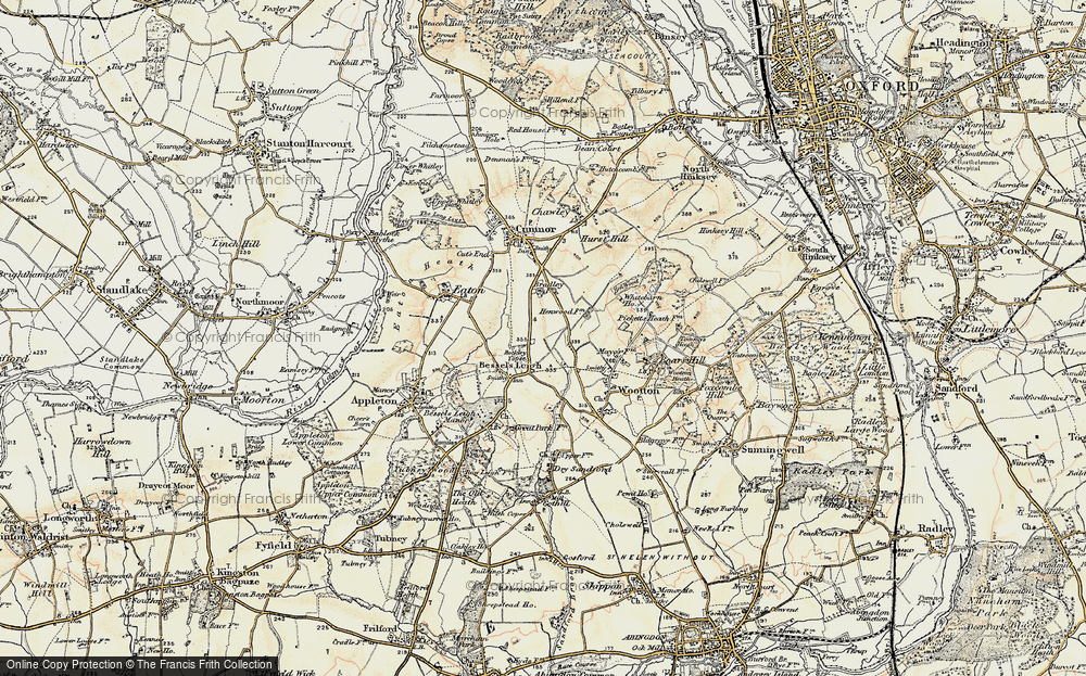 Old Map of Henwood, 1897-1899 in 1897-1899