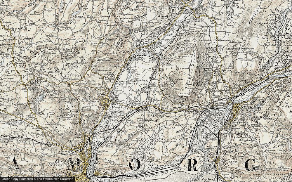 Heol Las, 1900-1901