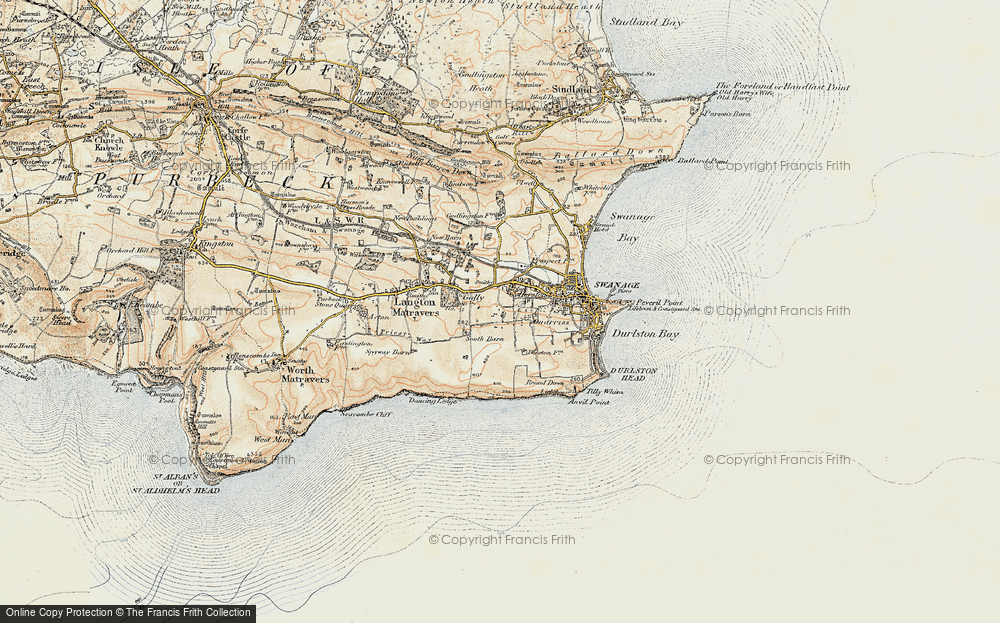 Old Map of Herston, 1899-1909 in 1899-1909