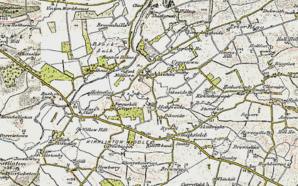 Old map of Hetherside in 1901-1904