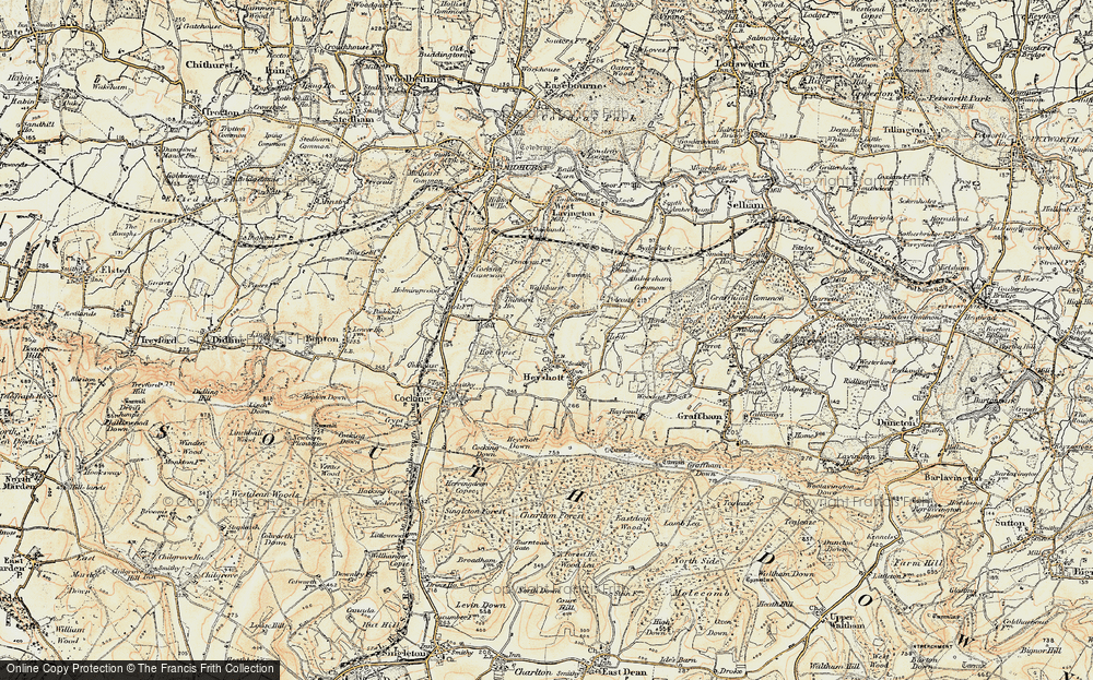 Old Map of Heyshott Green, 1897-1900 in 1897-1900
