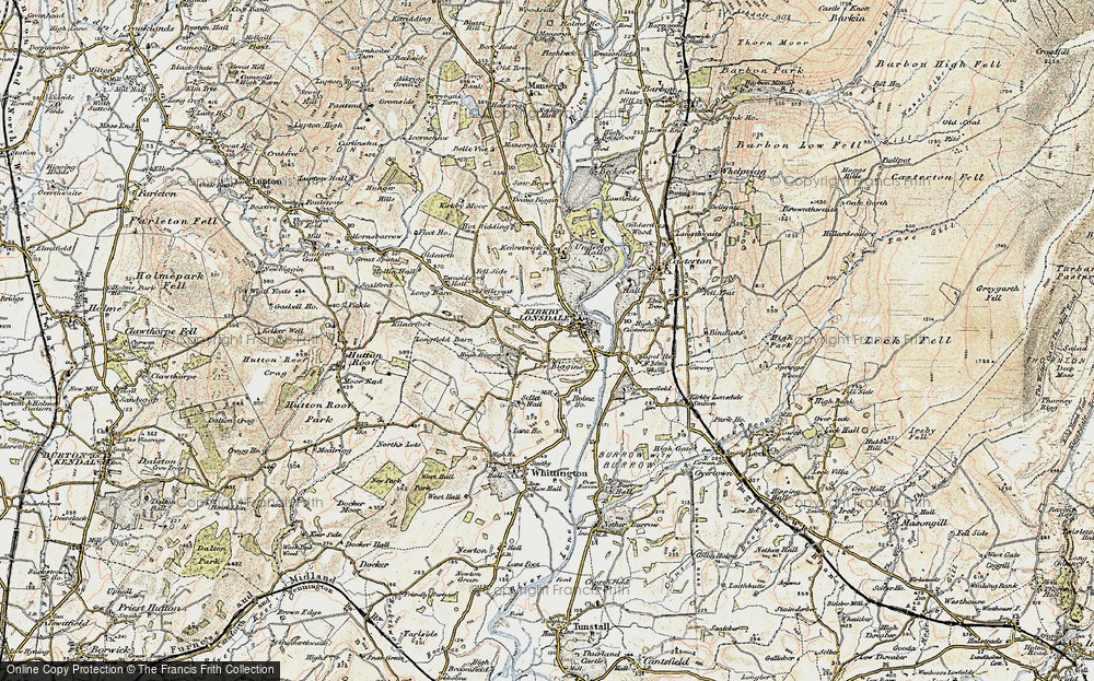 Old Map of High Biggins, 1903-1904 in 1903-1904