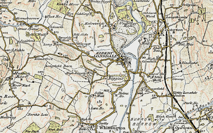 Old map of High Biggins in 1903-1904