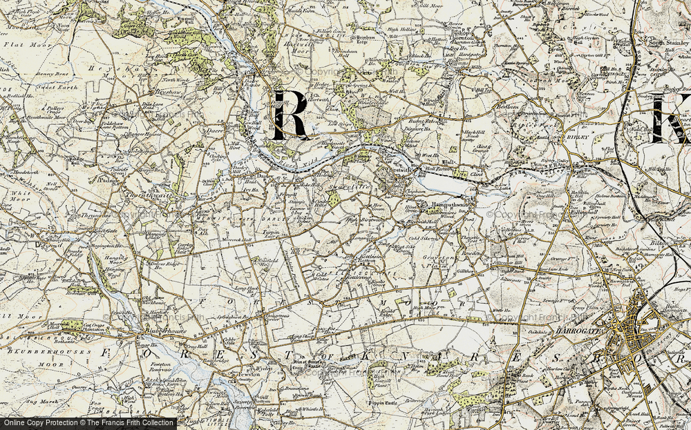 Old Map of High Birstwith, 1903-1904 in 1903-1904