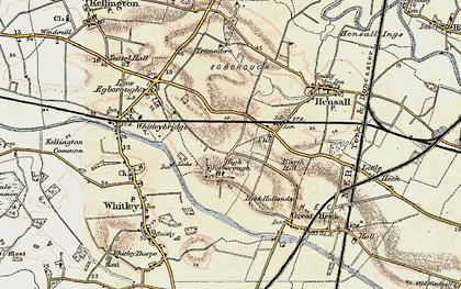 Old map of High Eggborough in 1903