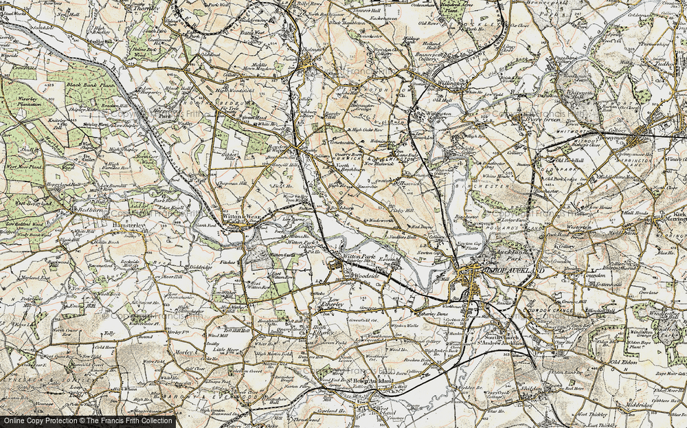 Old Map of High Grange, 1903-1904 in 1903-1904