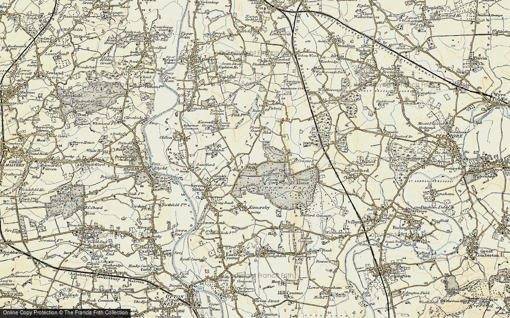 Old Map of High Green, 1899-1901 in 1899-1901
