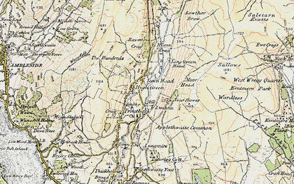 Old map of Limefitt Park in 1903-1904