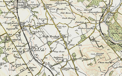 Old map of High Hesket in 1901-1904