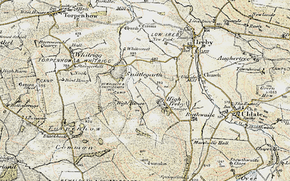 Old map of High Ireby in 1901-1904