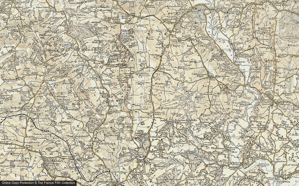 Old Map of High Lane, 1899-1902 in 1899-1902