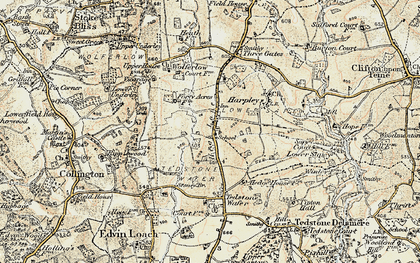 Old map of High Lane in 1899-1902