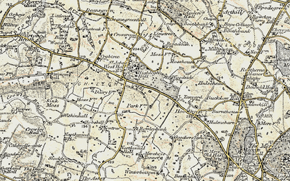 Old map of High Legh in 1902-1903