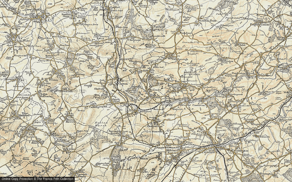 Old Map of High Littleton, 1899 in 1899