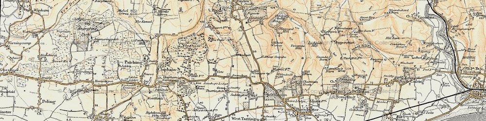Old map of High Salvington in 1898