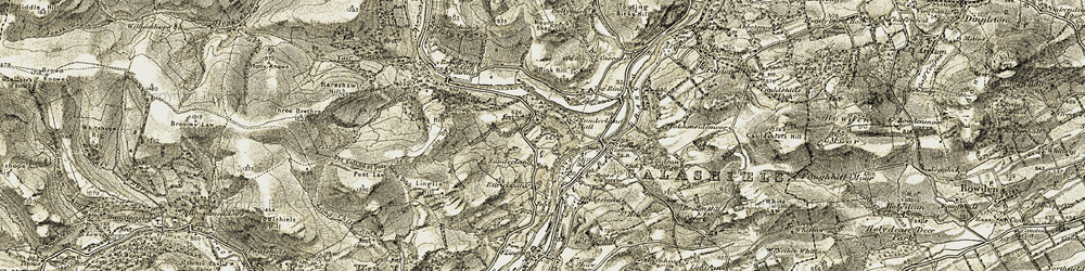 Old map of High Sunderland in 1904