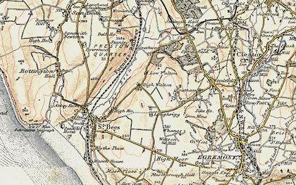 Old map of Loughrigg in 1903-1904