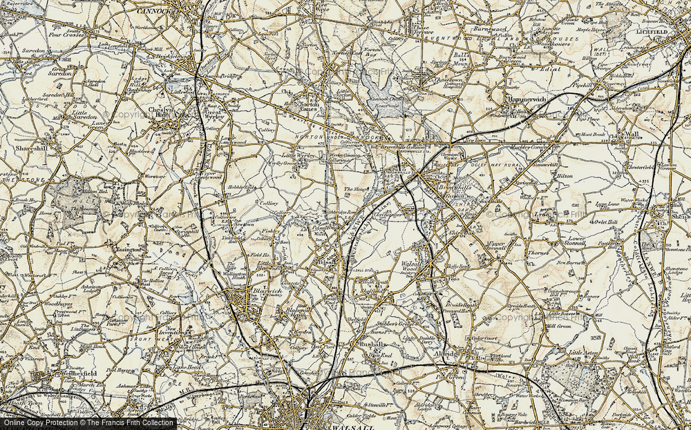Old Map of Highbridge, 1902 in 1902