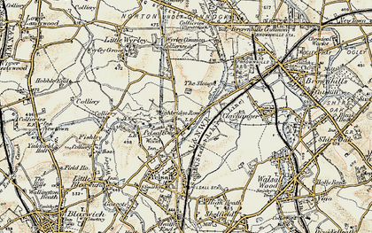 Old map of Highbridge in 1902