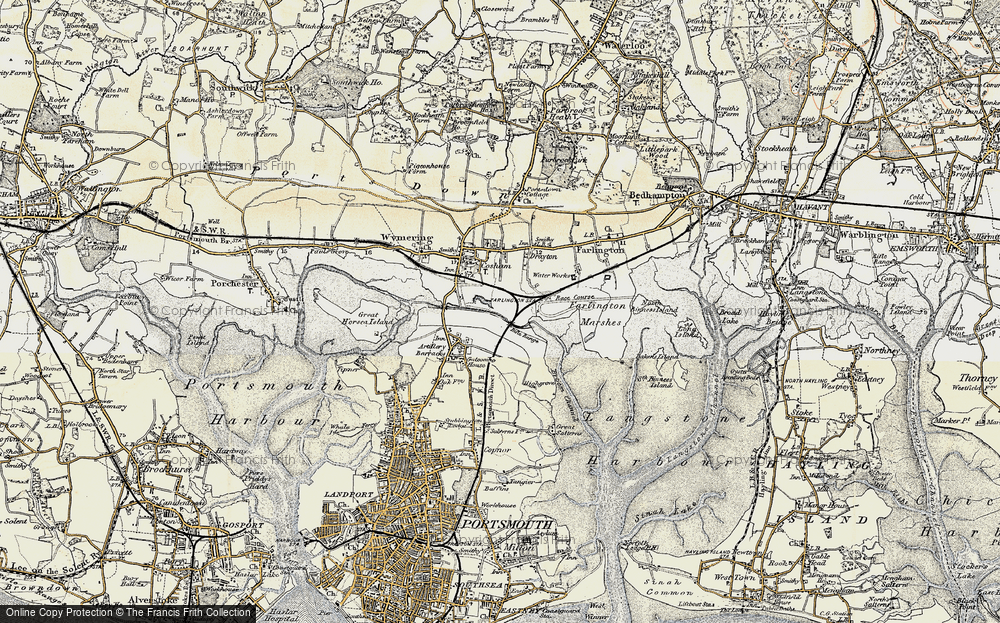Old Map of Highbury, 1897-1899 in 1897-1899