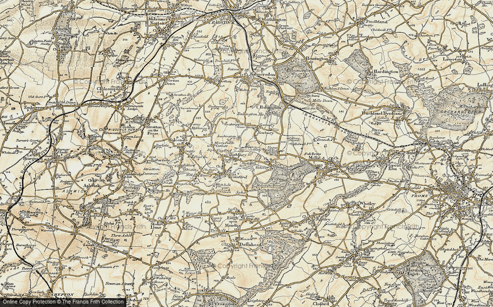 Old Map of Highbury, 1899 in 1899
