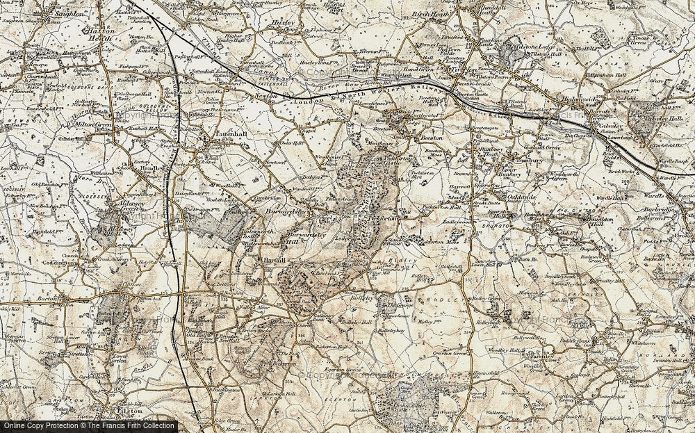 Higher Burwardsley, 1902-1903