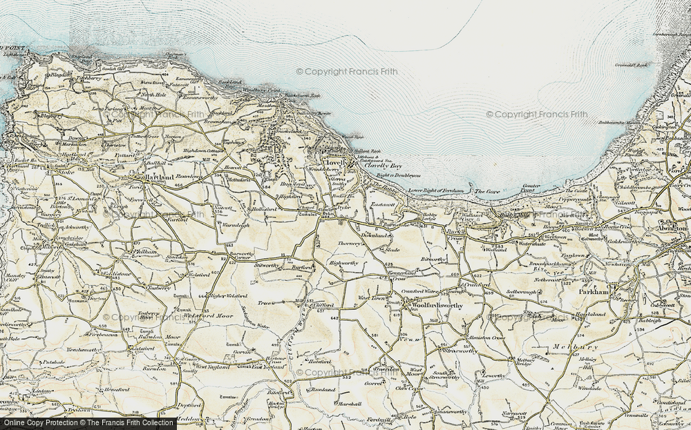 Higher Clovelly, 1900