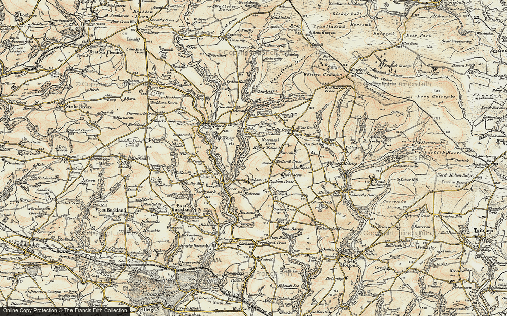 Higher Molland, 1900