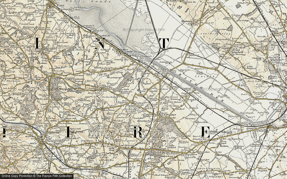 Old Map of Higher Shotton, 1902-1903 in 1902-1903