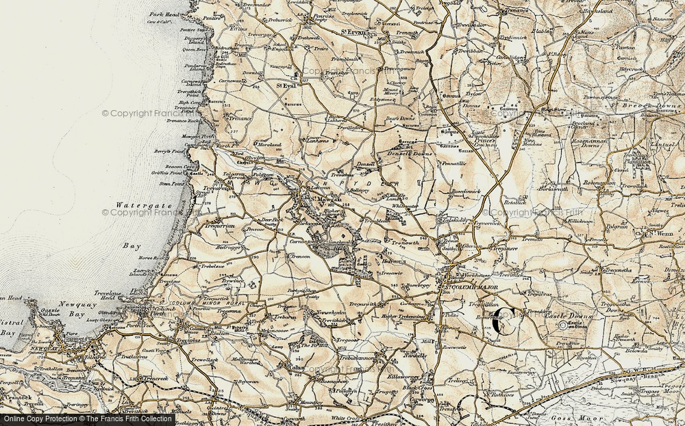 Higher Tolcarne, 1900