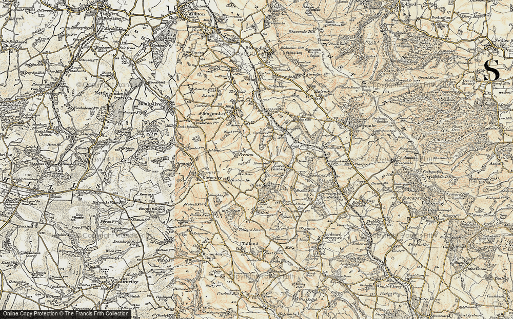 Old Map of Higher Vexford, 1898-1900 in 1898-1900