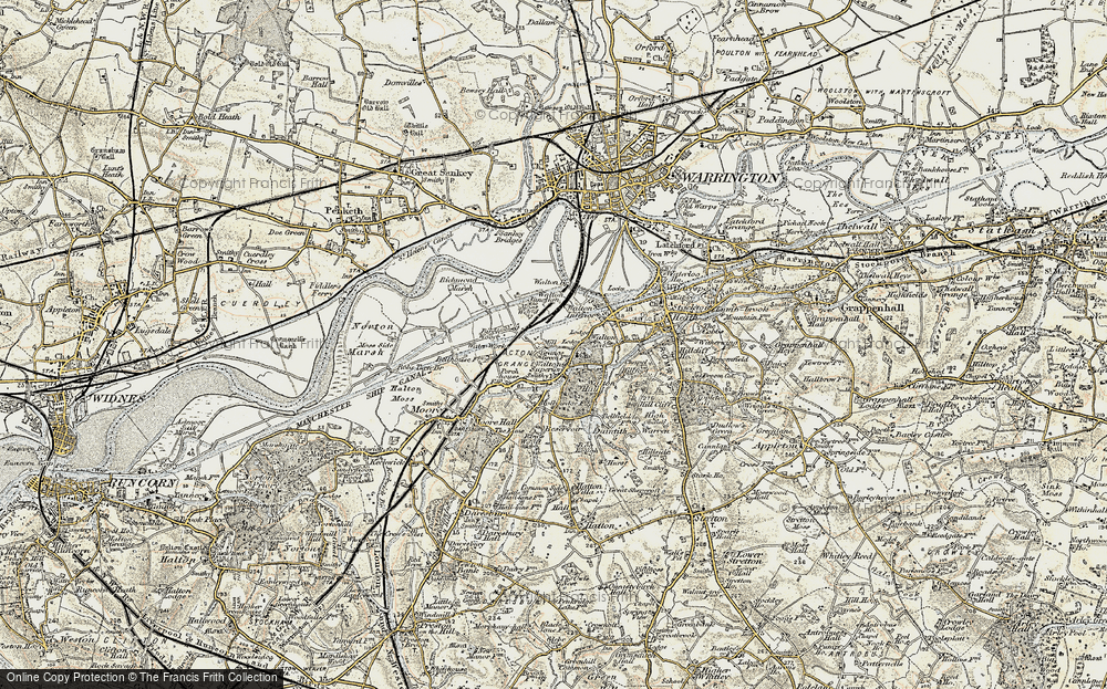 Old Map of Higher Walton, 1902-1903 in 1902-1903
