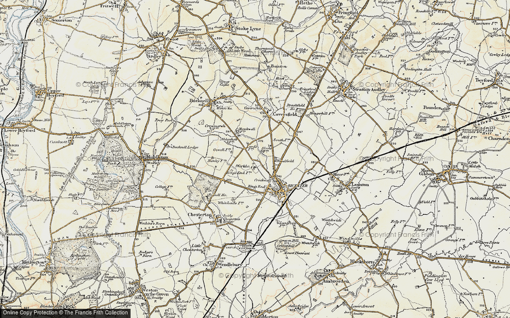 Old Map of Highfield, 1898-1899 in 1898-1899