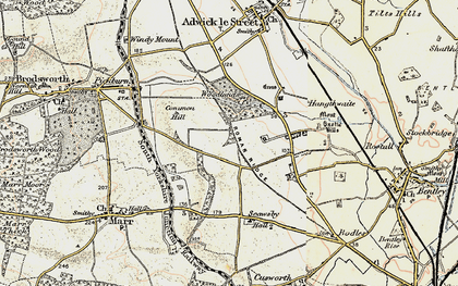 Old map of Highfields in 1903