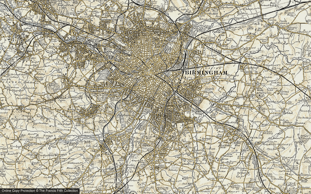 Old Map of Highgate, 1901-1902 in 1901-1902