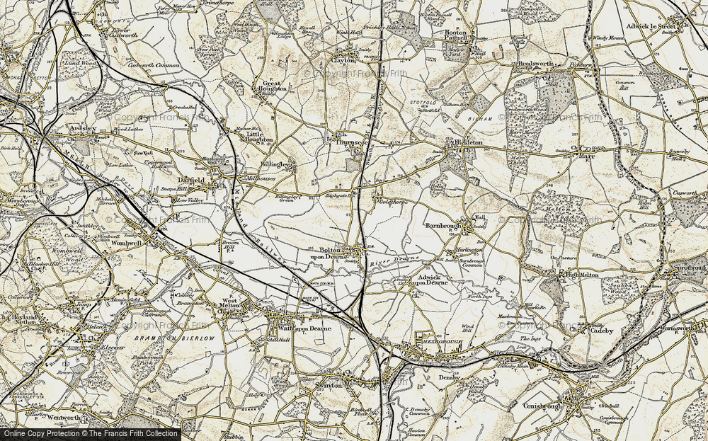 Old Map of Highgate, 1903 in 1903