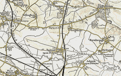Old map of Highgate in 1903