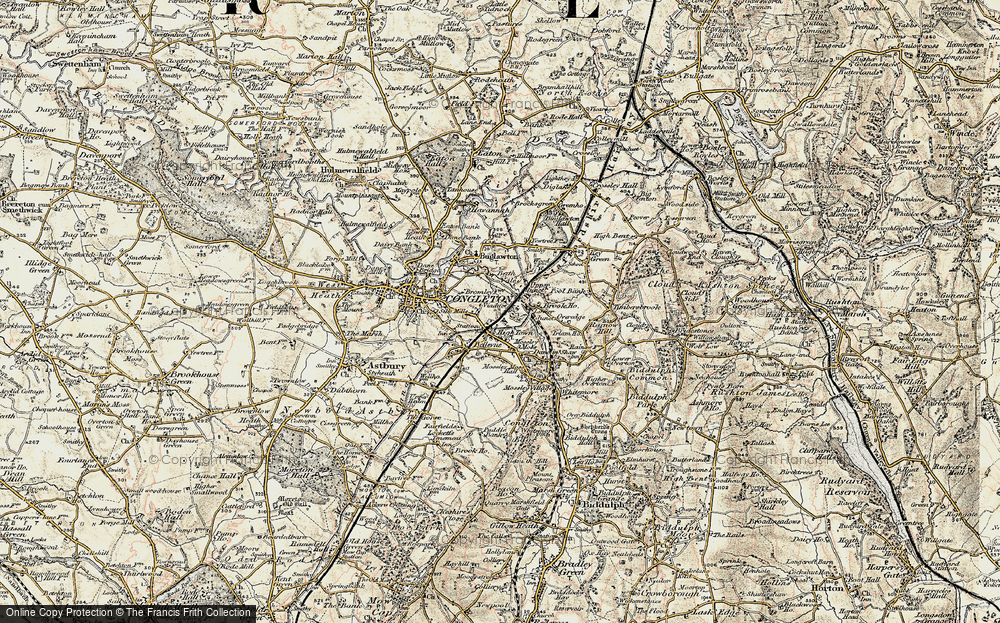Old Map of Hightown, 1902-1903 in 1902-1903