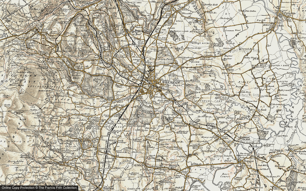 Old Map of Hightown, 1902 in 1902