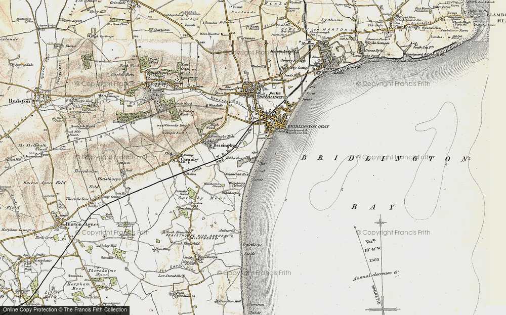 Old Map of Hilderthorpe, 1903-1904 in 1903-1904