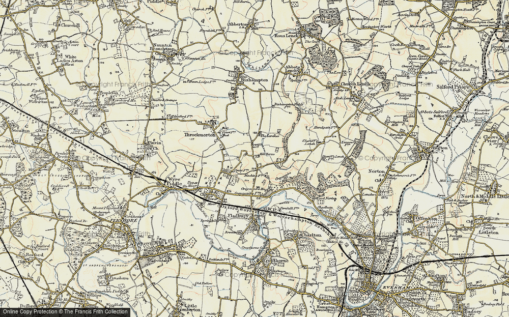 Old Map of Hill Furze, 1899-1901 in 1899-1901