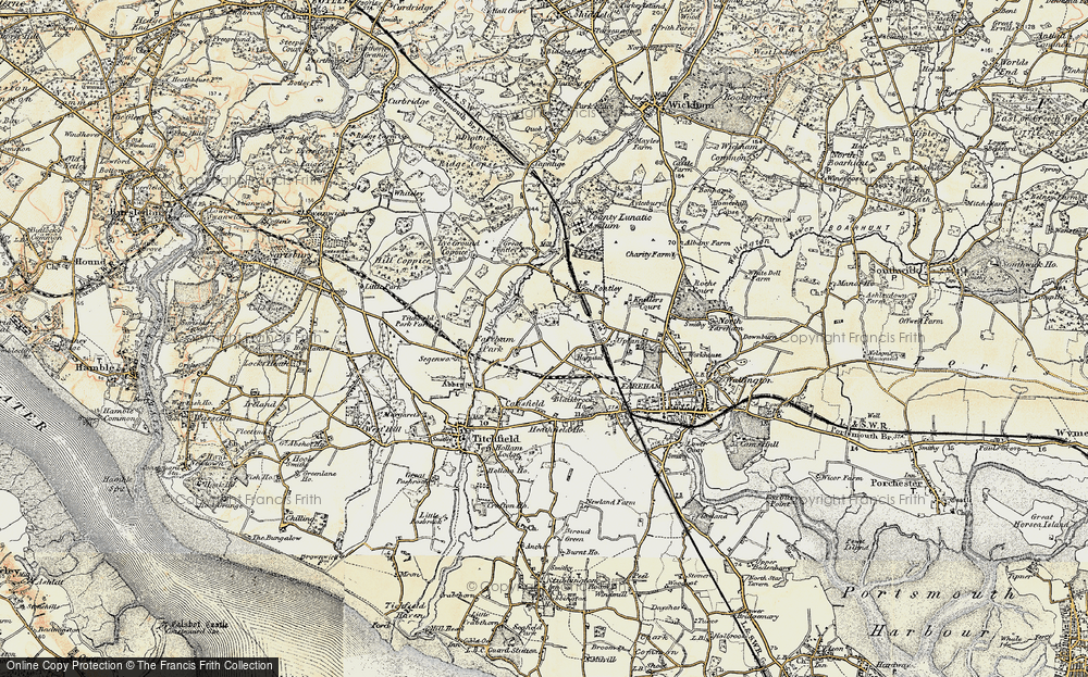 Old Maps Of River Meon Hampshire Francis Frith 5730