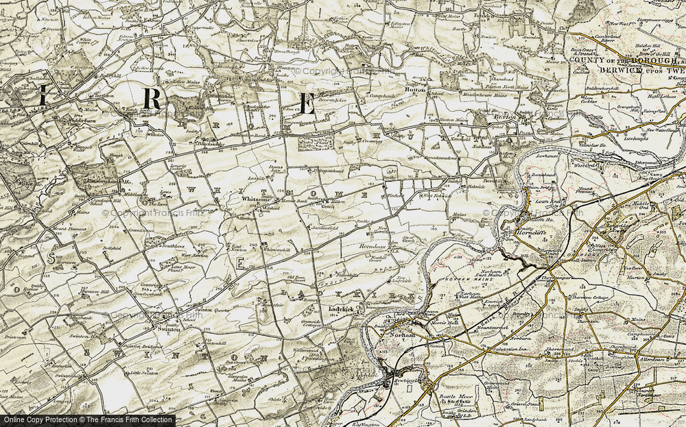 Old Map of Hilton, 1901-1904 in 1901-1904