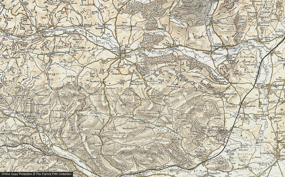 Old Map of Hobarris, 1901-1903 in 1901-1903
