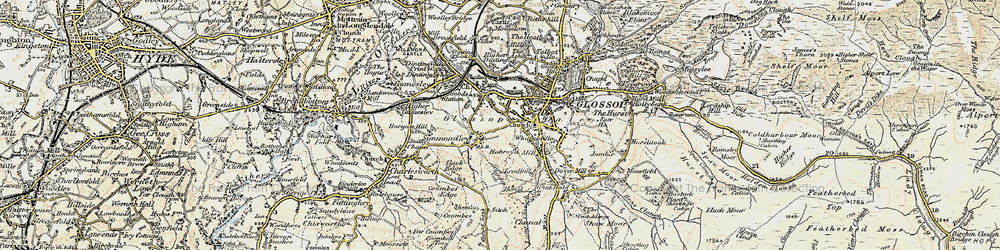 Old map of Hobroyd in 1903