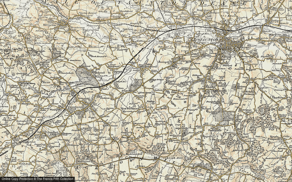 Old Map of Hockholler Green, 1898-1900 in 1898-1900